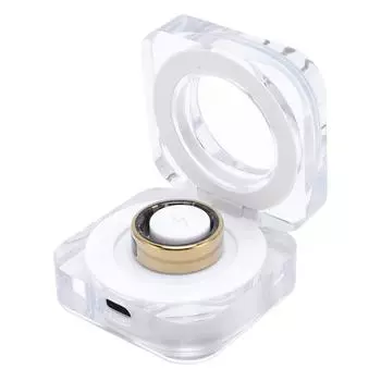 Умное кольцо Нержавеющая сталь IP68 Водонепроницаемое Дисплей Сенсорное управление Несколько спортивных режимов