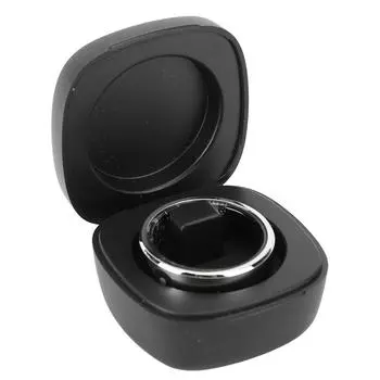 Умное кольцо с цветным экраном и сенсорным управлением IP68 из нержавеющей стали Умное фитнес-кольцо для велоспорта и бега #12