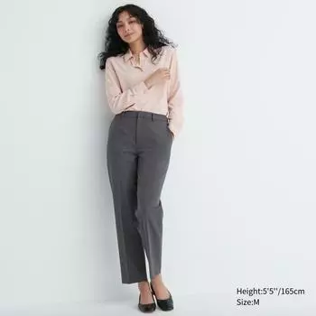 Умные брюки до щиколотки UNIQLO (2WAY Stretch Длина ноги 64-66см)