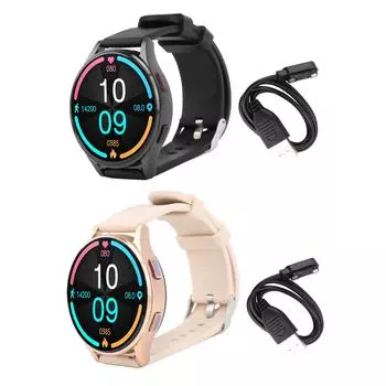 Умные часы 1,43-дюймовый сенсорный экран Bluetooth Вызовы Мультиспортивный режим Сообщения Вызов Напоминание Время Al Black