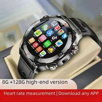 Умные часы 5G с Douyin и Kuaishou, слотом для карт, поддержкой WeChat для взрослых и QQ, Wi-Fi и загрузкой приложений