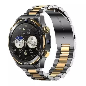 Умные часы 5G Wifi DDR4 6+128G GPS SIM-карта Умные часы 4G телефон часы 1,5-дюймовый AMOLED двойная камера 6G+128G память 6+128G