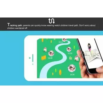 Умные часы для детей — местоположение, камера, видео, музыка, игры, будильник, калькулятор чёрный