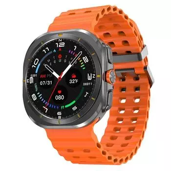 Умные часы DT Ultra Watch 47 мм Series 7 Bluetooth Call Compass 32 ГБ ROM TWS Local Music Мужские Женские Спортивные Умные часы серебряный