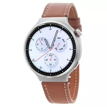 Умные часы Flame BSM06 коричневые [Sun Co., Ltd.] J-Axis BSM06-LBR мужские коричневый