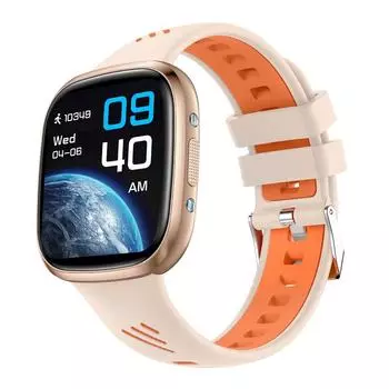 Умные часы HT31 для мужчин BT Calling AI Voice LED Flashlight Outdoor Sports Fitness Tracker Health Monitor Women Smartwatch чёрный