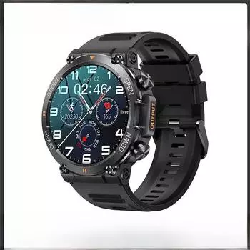 Умные часы K56PRO: Водонепроницаемость, звонки по Bluetooth, музыка, погода, мониторинг пульса, артериального давления и уровня кислорода. серый