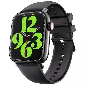 Умные часы Rainbuvvy H5 Android 1,83-дюймовый TFT 240x280 BT5.2 Bluetooth-звонок IP67 Водонепроницаемые 300 мАч Модные часы Поддержка нескольких языков чёрный