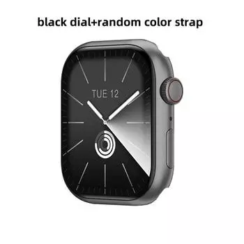 Умные часы Rainbuvvy HK9 PRO MAX+ с сенсорным экраном 2,02 дюйма AMOLED 1 ГБ ОЗУ 410x494 Водонепроницаемость IP67 Звонки по Bluetooth Смарт-браслет Поддержка измерения сердечного ритма random color strap чёрный