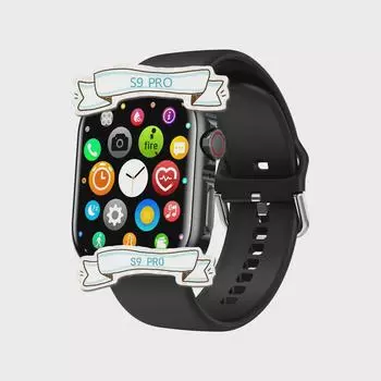 Умные часы S900 PRO: Водонепроницаемый, NFC, двойной ремешок, беспроводная зарядка, функции игр и звонков золотой