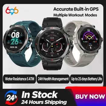 Умные часы с Amoled-дисплеем Hi-Fi Blue Tooth Call Smartwatch для мужчин, GPS, 24-часовой монитор здоровья, спортивные водонепроницаемые, для улицы, для Ios Android