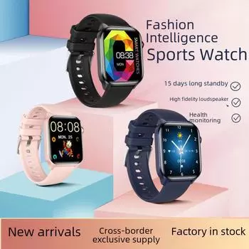 Умные часы T12PRO 2024 года: Монитор сердечного ритма и кислорода в крови, Отслеживание здоровья, Спорт на открытом воздухе, Водонепроницаемый Customized синий