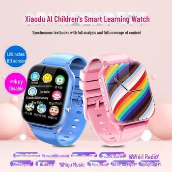 Умные часы Xiaodu 5G Kids с GPS, видеозвонками и слотом для SIM-карты 2S-Best-selling model with full network support 5G синий
