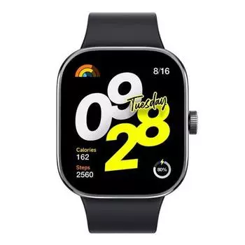 Умные часы XIAOMI Redmi Watch 4, черные