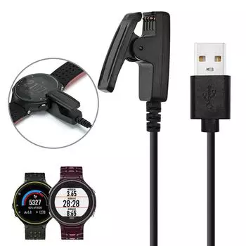 Умные часы Зажим для зарядки USB-кабель Адаптеры для зарядки Провод Шнур питания Линия для Garmin Lily 2/735XT/S20/235/Trend