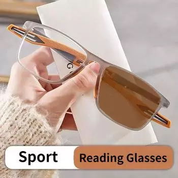 Умные фотохромные очки в стиле ретро, сверхлегкие уличные солнцезащитные очки с УФ-оттенками, винтажные очки для близорукости для женщин и мужчин 0