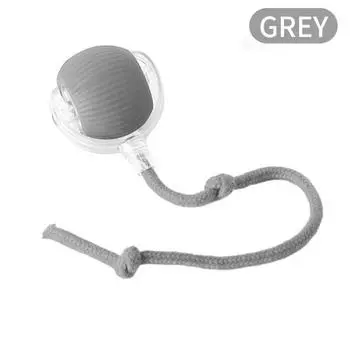 Умные игрушки для кошек Интерактивный мяч Электрические игрушки для домашних животных для кошек Автоматические катящиеся мячи Игрушки для котят Игрушки для домашних животных для котят серый