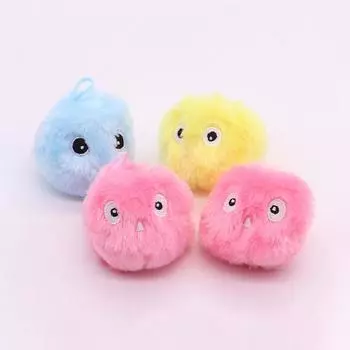 Умные игрушки для кошек интерактивный плюшевый электрический мячик с кошачьей мятой обучающая игрушка для котят сенсорный звукоизвлекающий продукт для домашних животных игрушка-мяч для игры с кошками синий