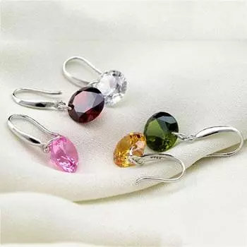 Умные женские круглые серьги с крючками, свадебные украшения шампанского