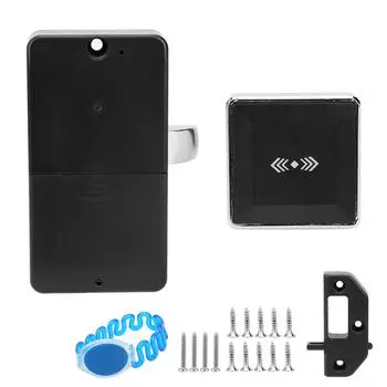 Умный электронный замок ID-карта индукционный противоугонный замок для сауны ванной комнаты шкафов картотечного шкафа