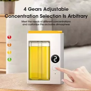 Умный аппарат для ароматерапии с ночником, освежитель воздуха для спальни, туалета, диффузор, ароматизатор, эфирное масло