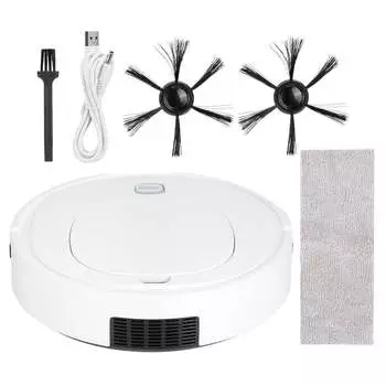Умный автоматический подметальный робот-пылесос с зарядкой через USB для домашнего использования
