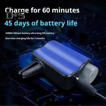 Умный автомобильный освежитель воздуха, ароматерапевтический аппарат с проектором, 3 режима распыления, перезаряжаемый интеллектуальный автомобильный ароматический диффузор эфирного масла A