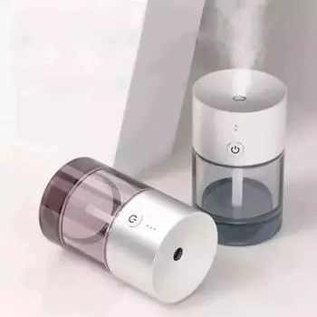 Умный автомобильный освежитель воздуха USB Мини-перезаряжаемый увлажнитель воздуха для помещений Холодный туман Автоматический диффузор Автоматическое выключение Ультра тихий синий