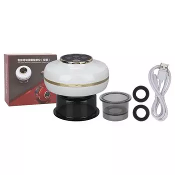 Умный баночный массажер с подогревом, красным светом и пульсирующими банками для мужчин и женщин