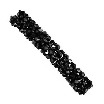 Умный блестящий головной убор, заколка для волос ручной работы с кристаллами, заколка-заколка