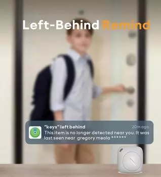 Умный Bluetooth GPS-трекер MFI Rated Locator для Find My APP Anti Lose Reminder Глобальный позиционер Автомобильный кошелек Поиск домашних животных Square