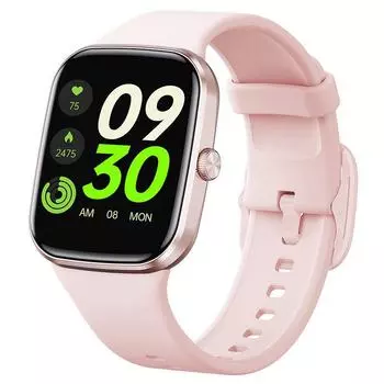 Умный браслет Q29: Звонки по Bluetooth, термометр, монитор сердечного ритма и артериального давления, 1,7-дюймовые мужские часы чёрный