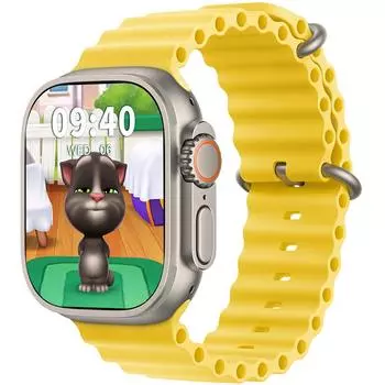 Умный браслет Rainbuvvy HK9 Ultra 2 Max с экраном AMOLED 2,02 дюйма, Bluetooth 5.1, водонепроницаемыми часами IP67, емкостью 260 мАч, поддержкой локальной музыки и вызовов по Bluetooth strap band color random чёрный