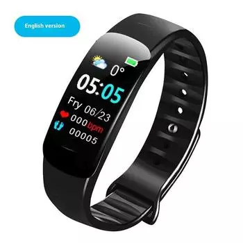 Умный браслет с цветным экраном, водонепроницаемый Bluetooth-шагомер, пульсометр, артериальное давление, многофункциональный спортивный браслет