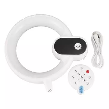 Умный будильник с регулируемой яркостью Дисплей цифровых часов Белый шум Звуковая машина Управление приложением Восход солнца