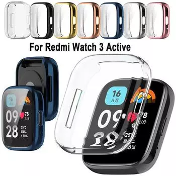 Умный чехол из ТПУ, защитный чехол-бампер, новая защитная пленка для экрана Redmi Watch 3 Active