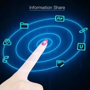 Умный чип для ногтей Безопасный для кожи беспроводной аксессуар NFC Электроника Сенсорный чип для ногтей