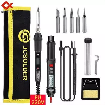 Умный цифровой мультиметр 118b 118a 6000 отсчетов True Rms автоматический вольтметр тестер последовательности фаз набор паяльников