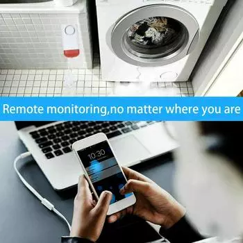 Умный датчик утечки воды WiFi, датчик утечки воды, датчик вторжения, сигнализация перелива, пульт дистанционного управления Tuya Smart Life для домашней безопасности