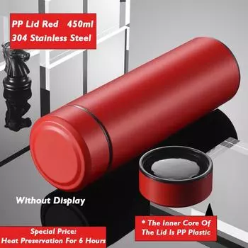 Умный дисплей температуры с вакуумной изоляцией из нержавеющей стали термос чашка SUS304 24 часа удержания холода герметичный сенсорный экран Look At Sku Picture