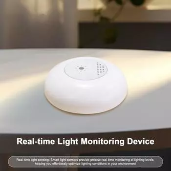 Умный дом Детектор яркости Устройство измерения освещенности в реальном времени Интеллектуальная автоматизация Простая установка Свет
