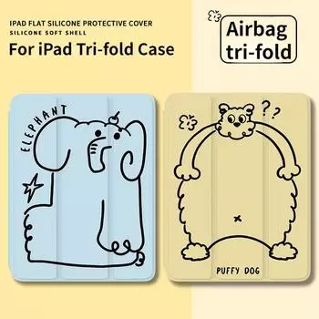 Умный флип-чехол для iPad Air6 11 Air4 Air5 10,9 2021/20/19 9, 8, 7, 10,2 Pro2017/Air3 10,5 с подставкой для карандашей iPad 2021 Gen910.2