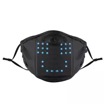 Умный голосовой контроль Face LED светящийся ночной клуб светящийся Face Cover светящийся декор