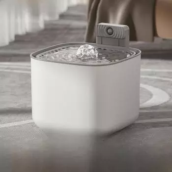 Умный индукционный диспенсер для воды для домашних животных: Автоматический, с фильтром, большой емкости, перезаряжаемый для кошек и собак. Classic style