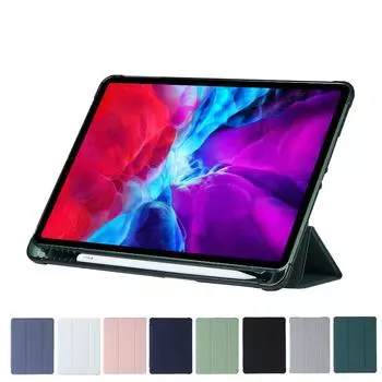 Умный кожаный чехол для Ipad 10th 9th, ультратонкий силиконовый прозрачный защитный мягкий чехол для Ipad Air 5 4 3 2 Pro 11 2022 2021 9,7 дюймов 10,2