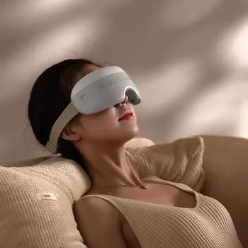 Умный массажер для глаз снимает усталость, массаж расслабляет, заботится о здоровье глаз