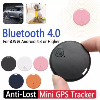 Умный мини GPS-трекер, беспроводной кошелек, телефон-ключ для питомца, кошка, собака, GPS-локатор с защитой от потери, Bluetooth 4.0 для iOS и Android 4.3 или выше