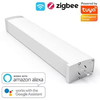 Умный мотор для штор, жалюзи, умный дом, умный дом, ZigBee, раздвижные жалюзи/жалюзи «сделай сам», привод, мотор-концентратор, дистанционное управление эхо Alexa WIFI-US