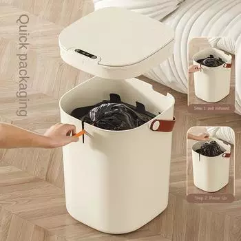 Умный мусорный бак Бытовая кухня Портативный индукционный туалет с завязкой Классификация Ведро для хранения Ящик для компоста Многофункциональный