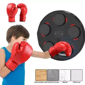 Умный музыкальный боксерский автомат, детский мешок с песком со светодиодной подсветкой, расслабляющая тренировочная мишень для бокса, спортивная реакция на ловкость Style H
